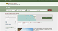Desktop Screenshot of hotelsdubrovnik.info